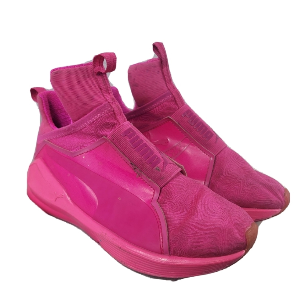Womens Puma Fierce Core Bright Hot Pink Training Sneaker Size 6